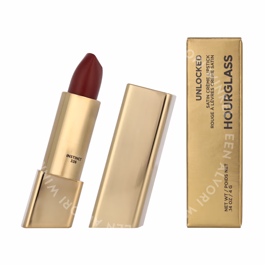 Hourglass Hourglass Unlocked Satin Creme Lipstick — Instinct 326 Red — foto 3