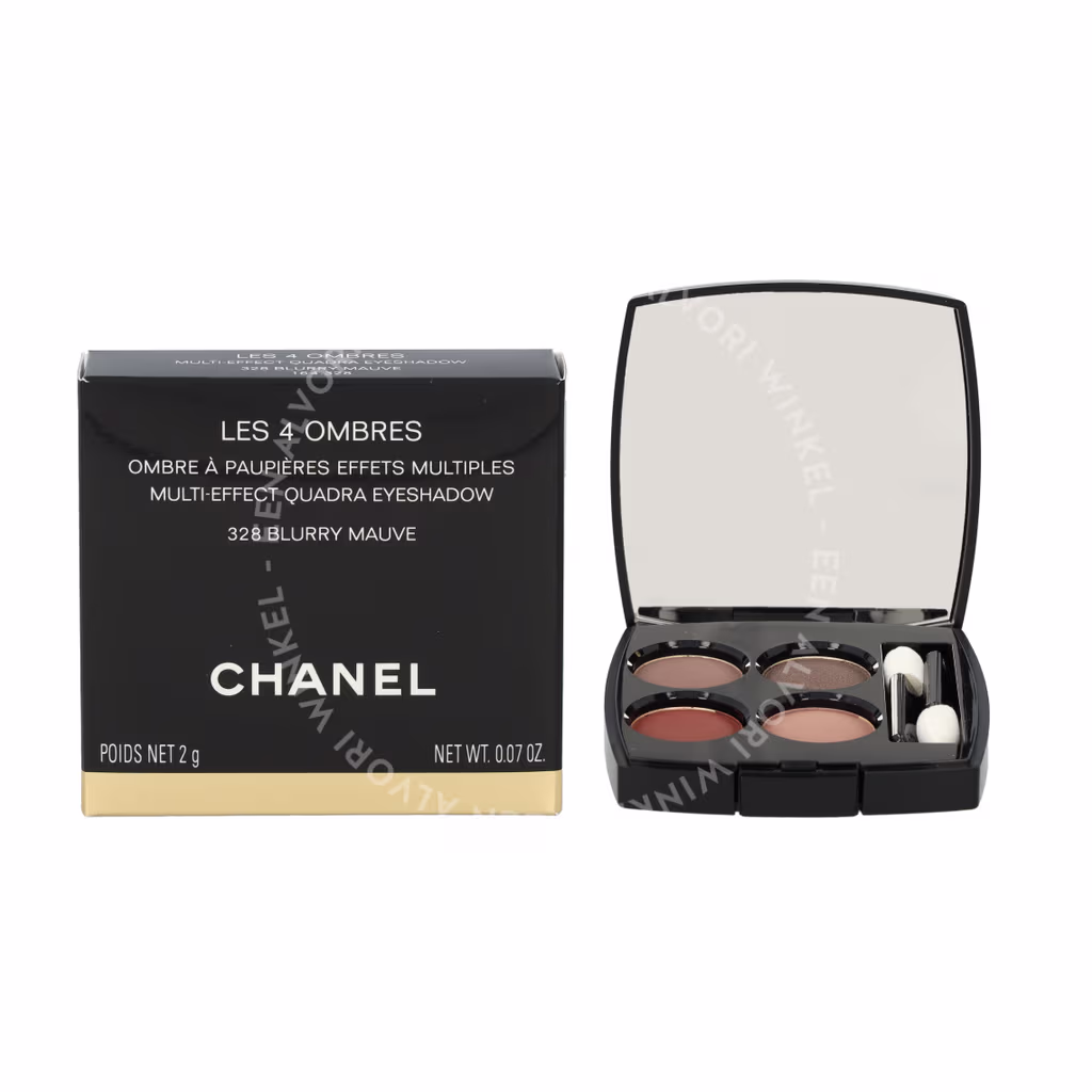 Chanel Chanel Les 4 Ombres Multi Effect Quadra Eyeshadow — #328 Blurry Mauve — foto 3