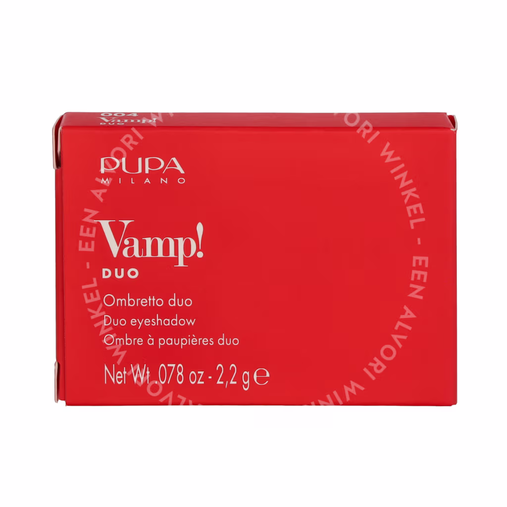 Pupa Milano Pupa Vamp! Compact Duo Eyeshadow — #004 Bronze Amber — foto 2