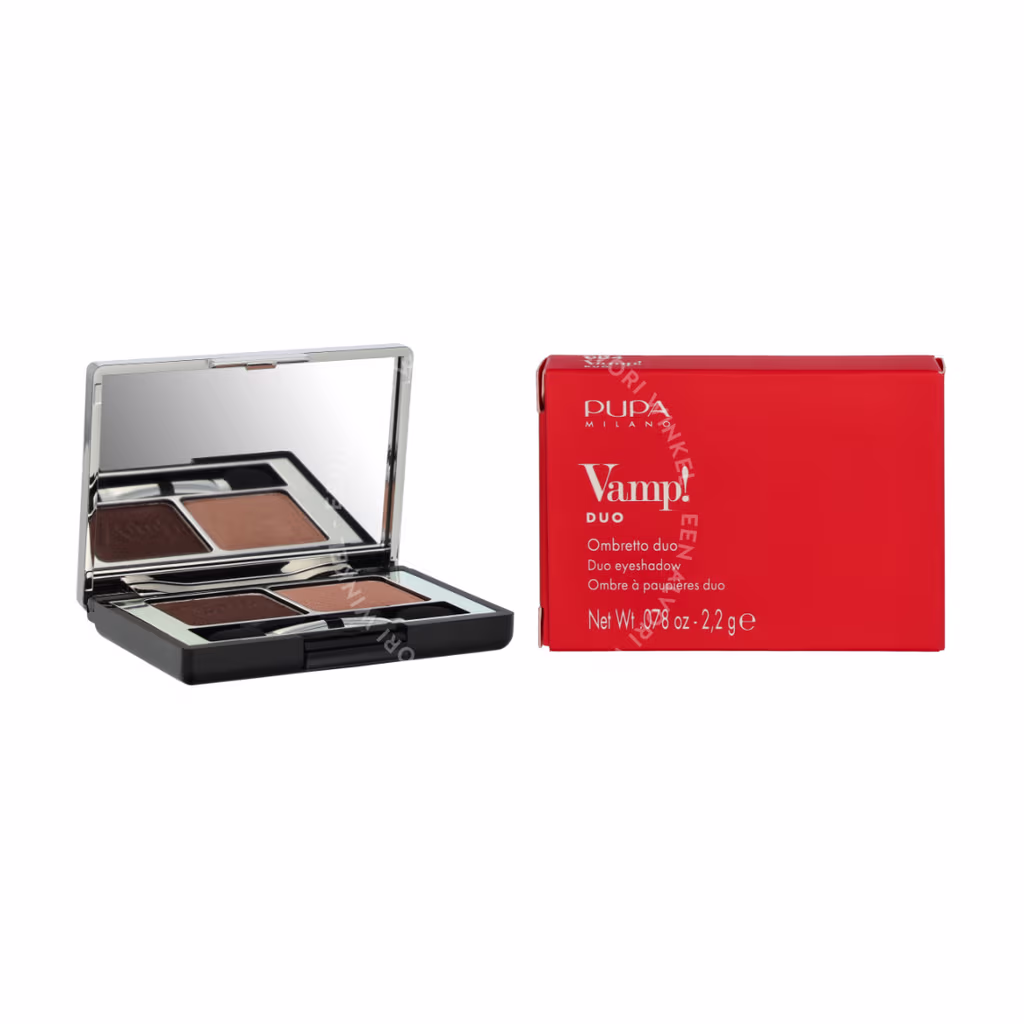 Pupa Milano Pupa Vamp! Compact Duo Eyeshadow — #004 Bronze Amber — foto 3