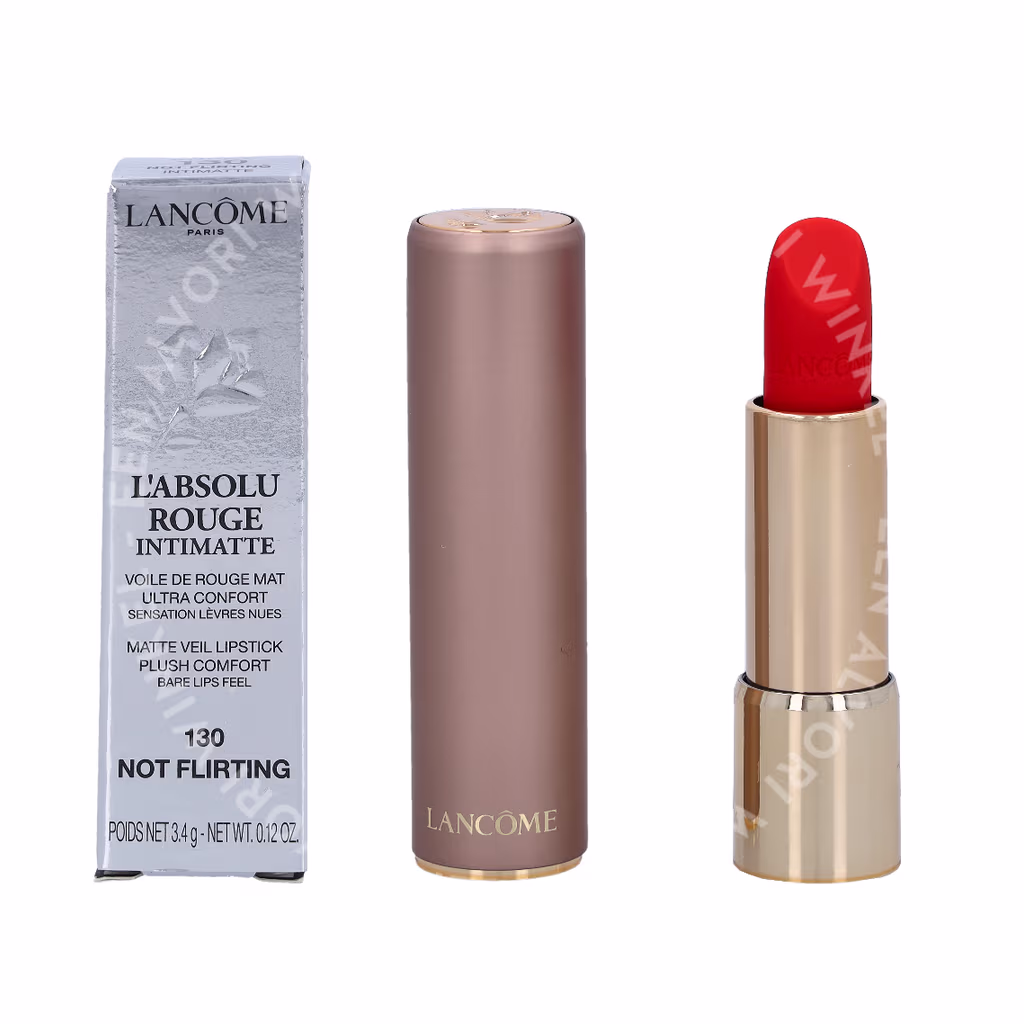Lancome Lancome L'Absolu Rouge Intimatte Matte Veil Lipstick — #130 Not Flirting — foto 3