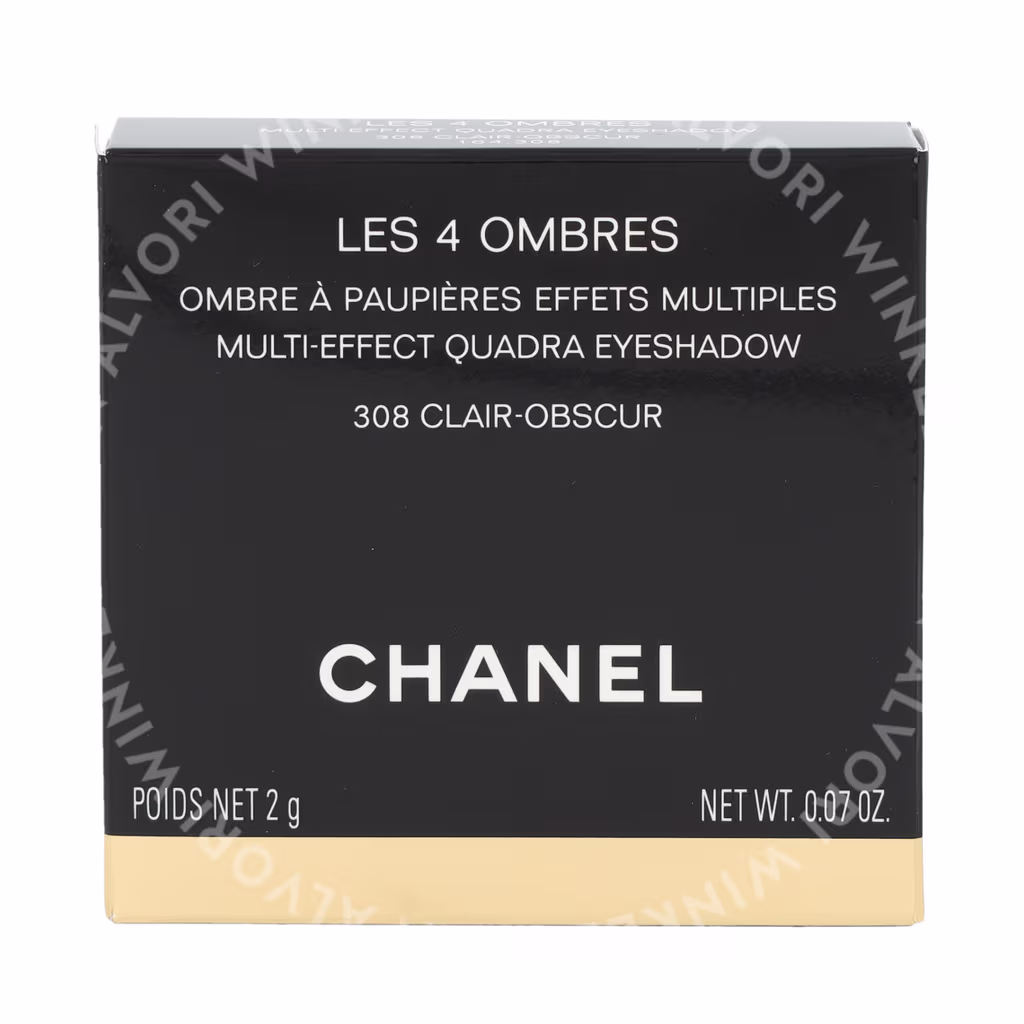 Chanel Chanel Les 4 Ombres Multi Effect Quadra Eyeshadow — #308 Clair-Obscur — foto 2