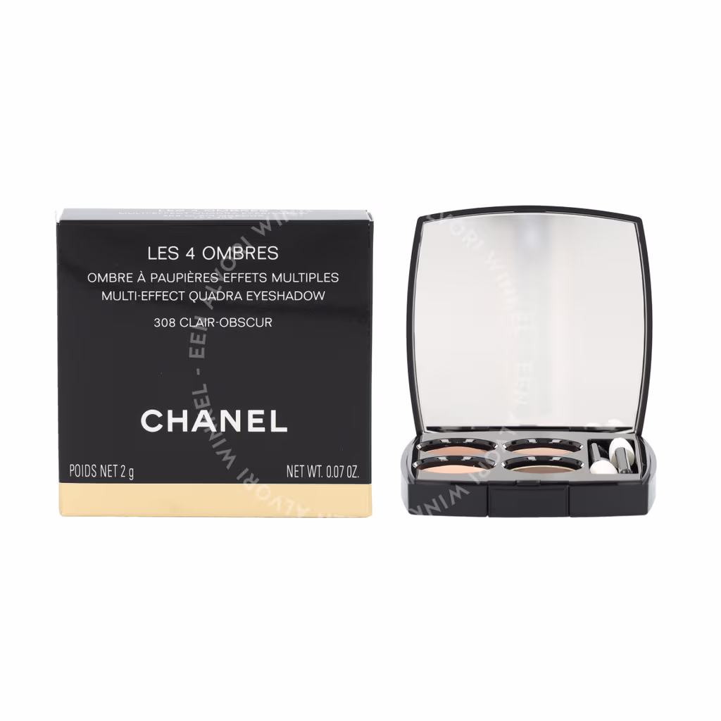 Chanel Chanel Les 4 Ombres Multi Effect Quadra Eyeshadow — #308 Clair-Obscur — foto 3