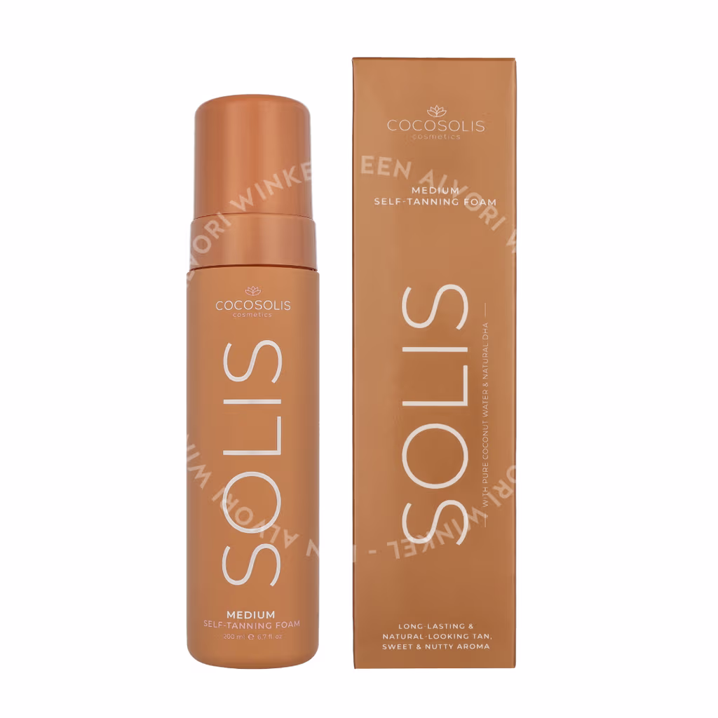 Cocosolis Cosmetics Cocosolis Solis Self-Tanning Foam — Medium — foto 3