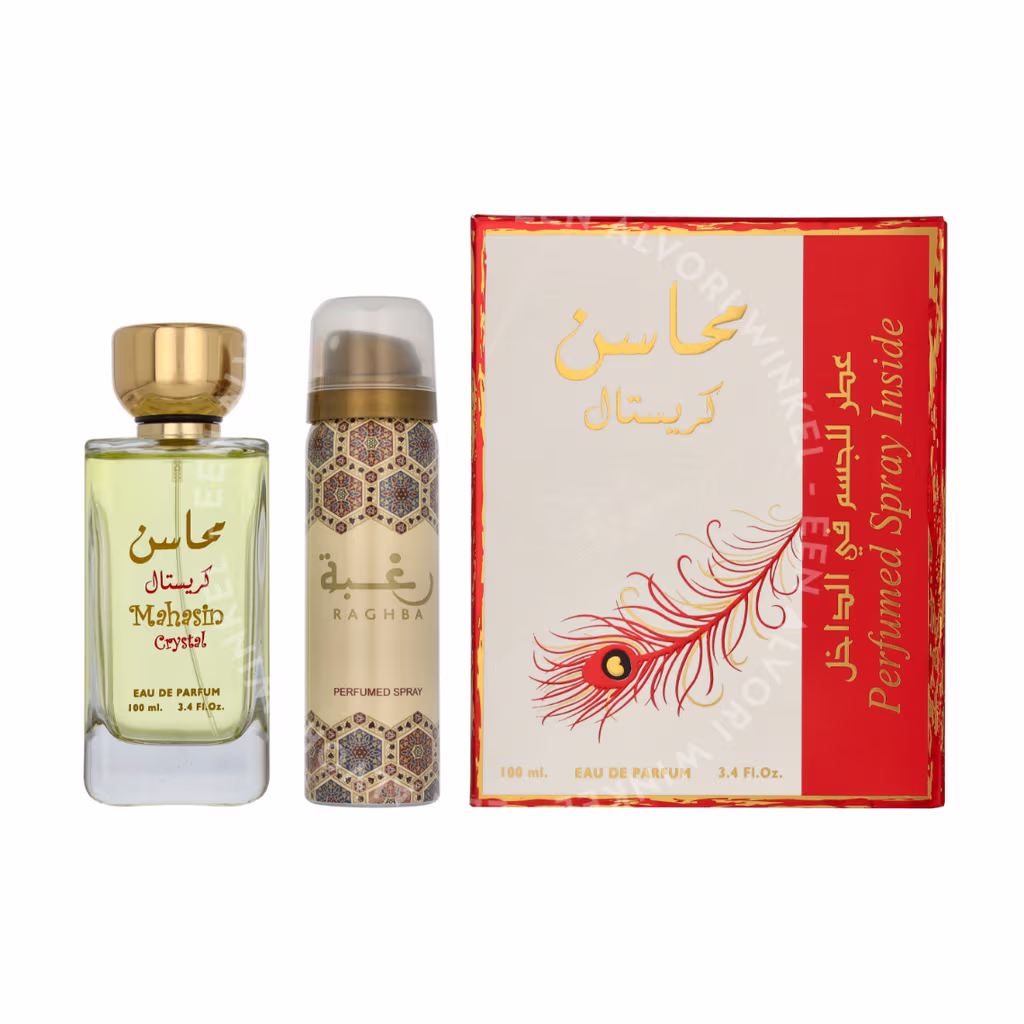 Lattafa Lattafa Mahasin Crystal Giftset — foto 3