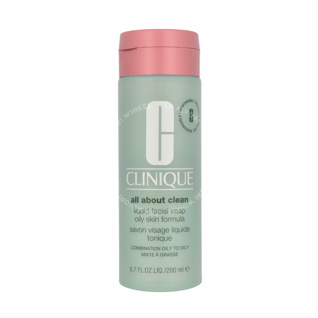 Clinique Clinique Liquid Facial Soap - Oily Combination Oily To Oily - All About Clean — foto 2