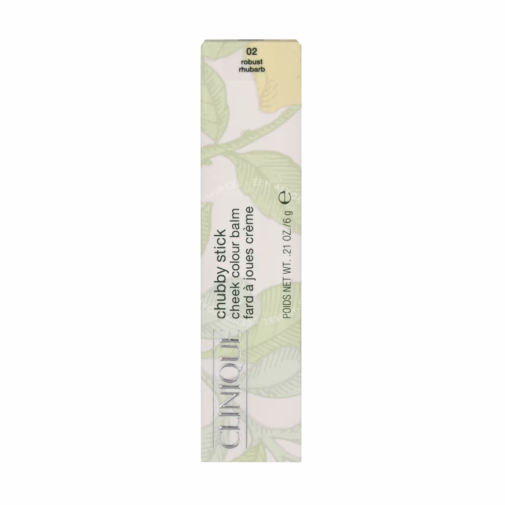 Clinique Clinique Chubby Stick Cheek Colour Balm — #02 Robust Rhubarb — foto 2