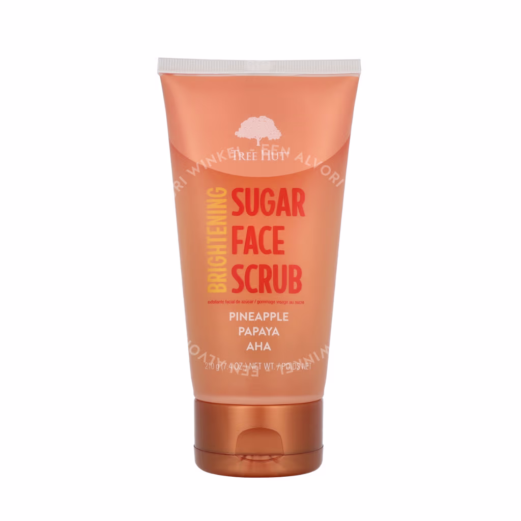 Tree Hut Tree Hut Brightening Pineapple & Papaya Sugar Face Scrub — foto 2
