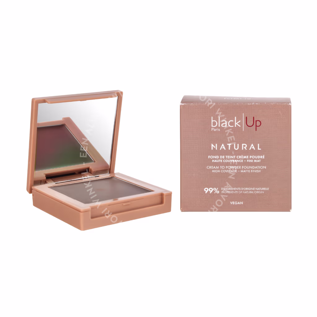 Black Up Black Up Full Cover Cream Powder Foundation — #10 — foto 3