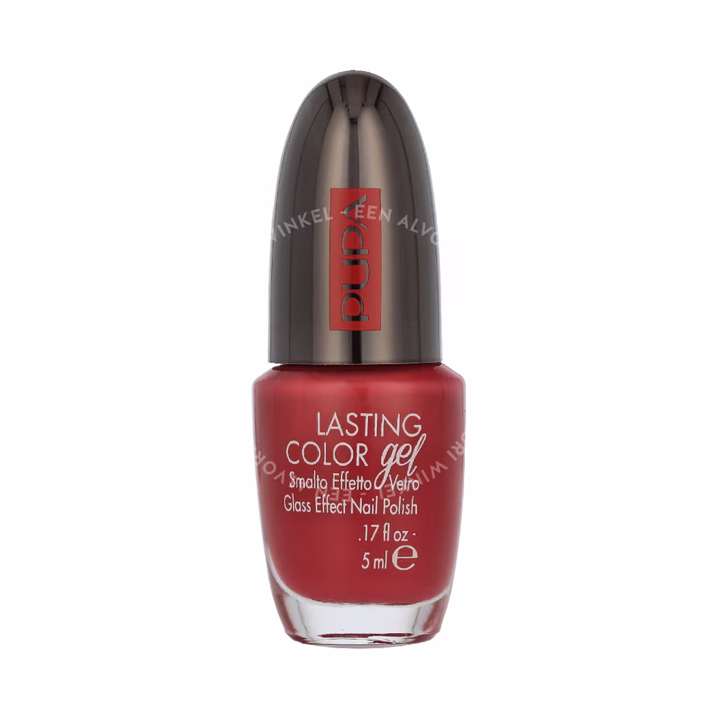 Pupa Milano Pupa Lasting Color Gel Glass Effect Nail Polish — #100 Tropical Red