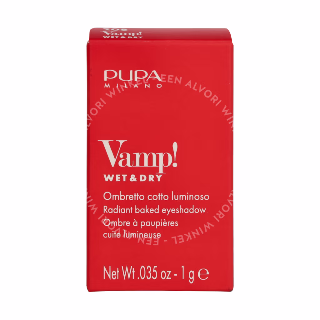 Pupa Milano Pupa Vamp! Wet & Dry Eyeshadow — #208 Ballerina Pink — foto 2