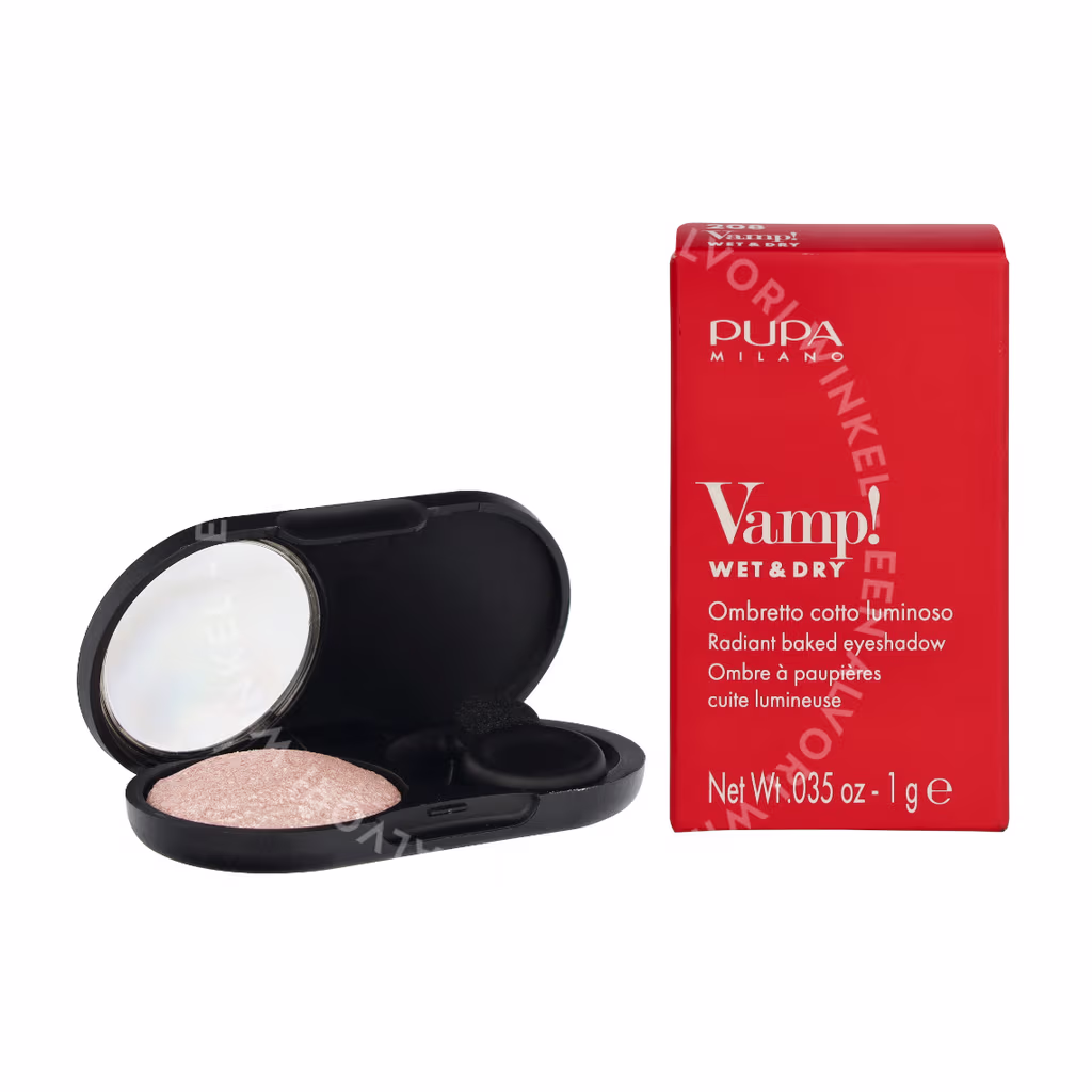 Pupa Milano Pupa Vamp! Wet & Dry Eyeshadow — #208 Ballerina Pink — foto 3