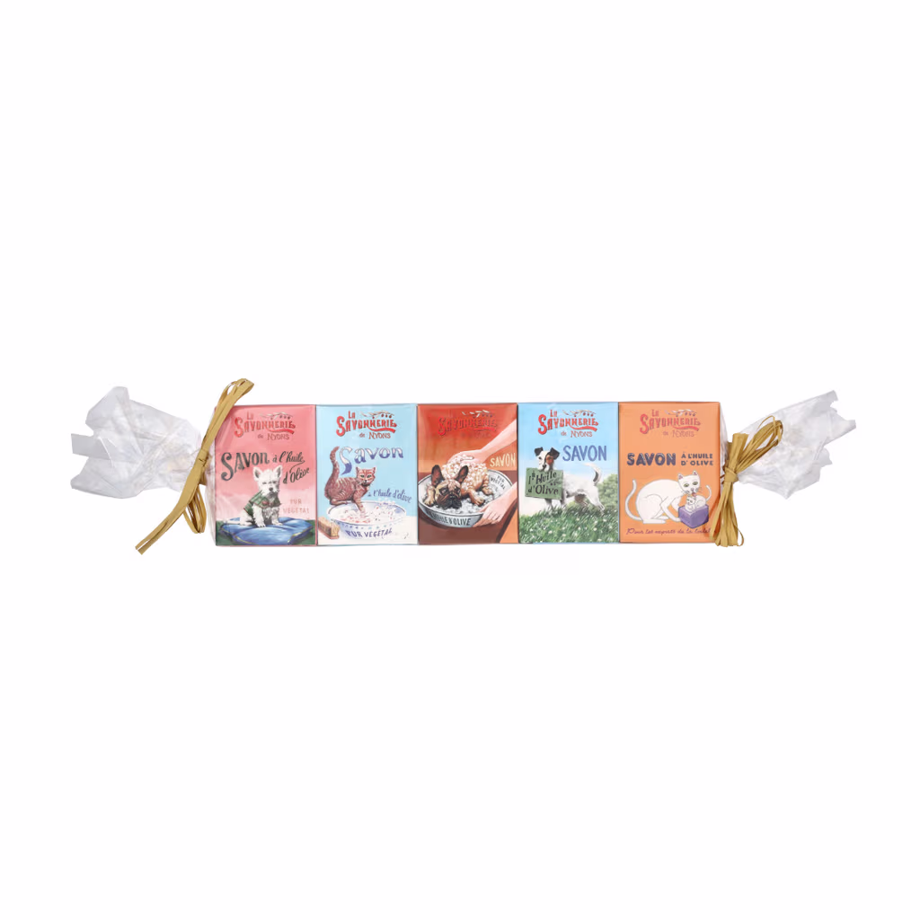 La Savonnerie De Nyons La Savonnerie De Nyons Soap Bar Set 5 Pcs - Dogs/Cats