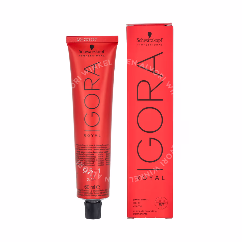 Schwarzkopf Schwarzkopf Igora Royal Permanent Color Creme — 9.5-1 — foto 3