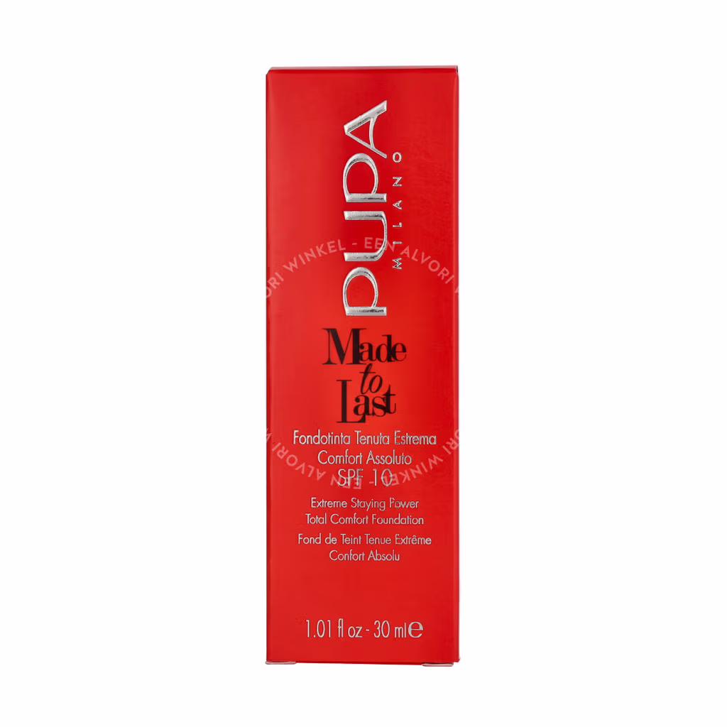 Pupa Milano Pupa Made To Last Total Comfort Foundation SPF10 — #050 Beige Sand — foto 2