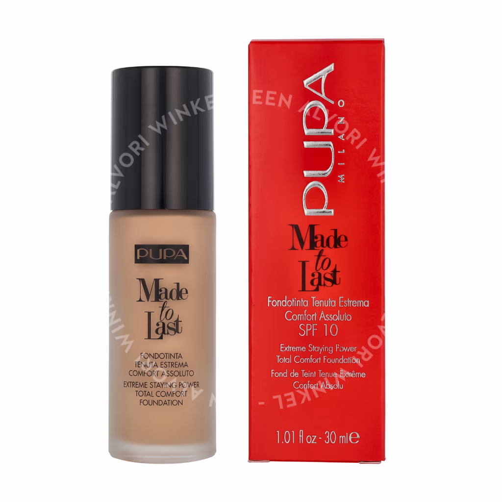 Pupa Milano Pupa Made To Last Total Comfort Foundation SPF10 — #050 Beige Sand — foto 3