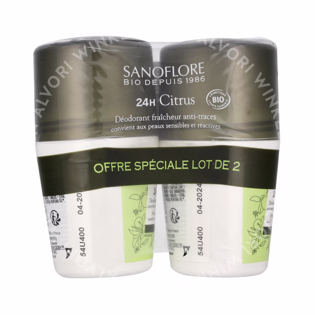 Sanoflore Sanoflore 24H Citrus Deodorant Duo Set — foto 2