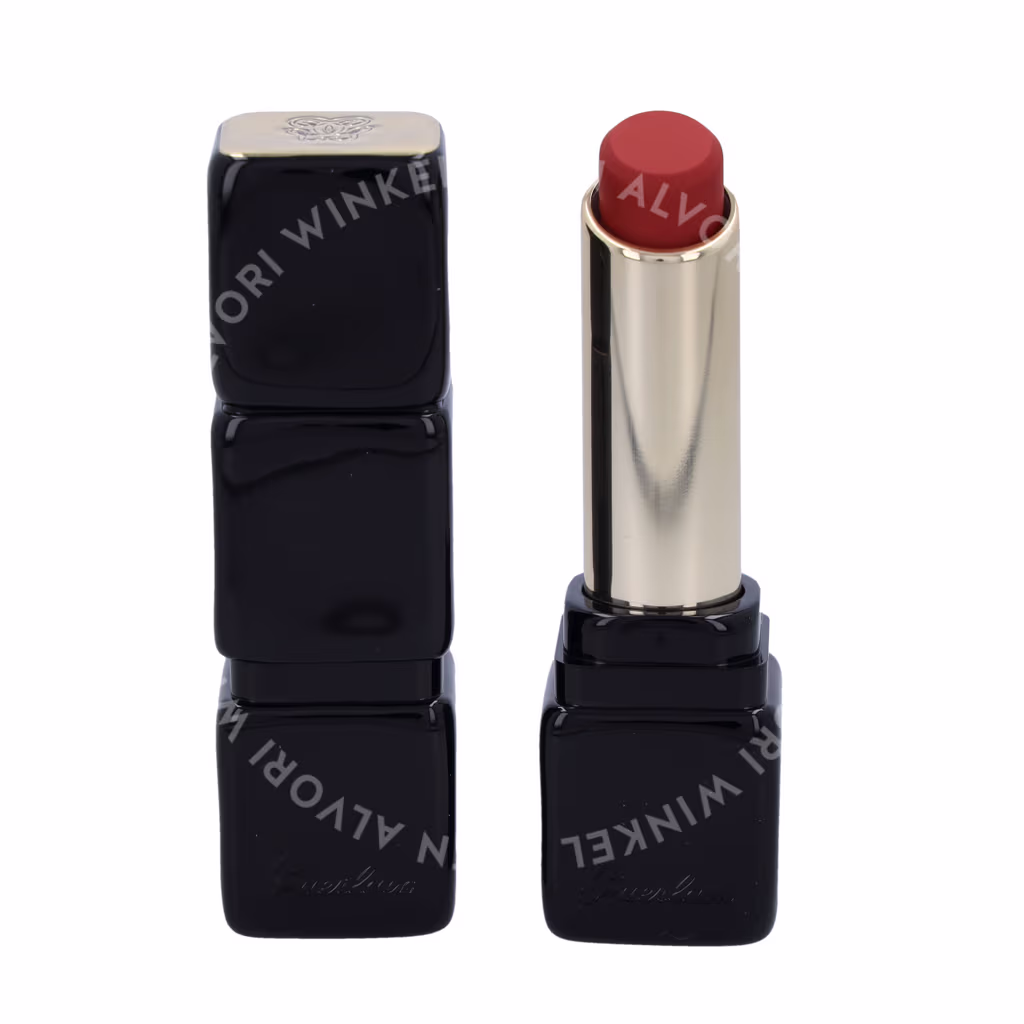Guerlain Guerlain Kiss Kiss Tender Matte Lipstick — #770 Desire Red