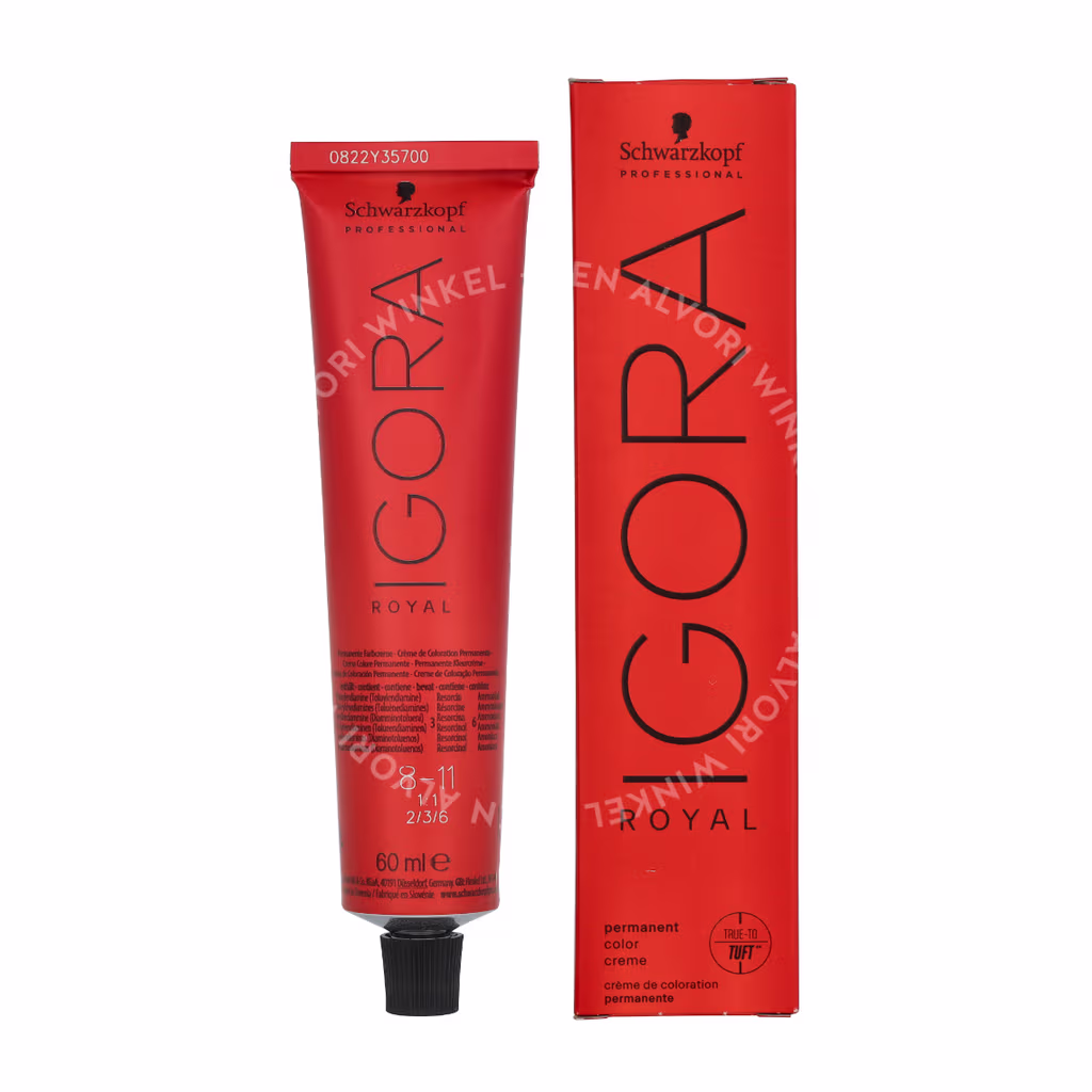 Schwarzkopf Schwarzkopf Igora Royal Permanent Color Creme — 8-11 — foto 3