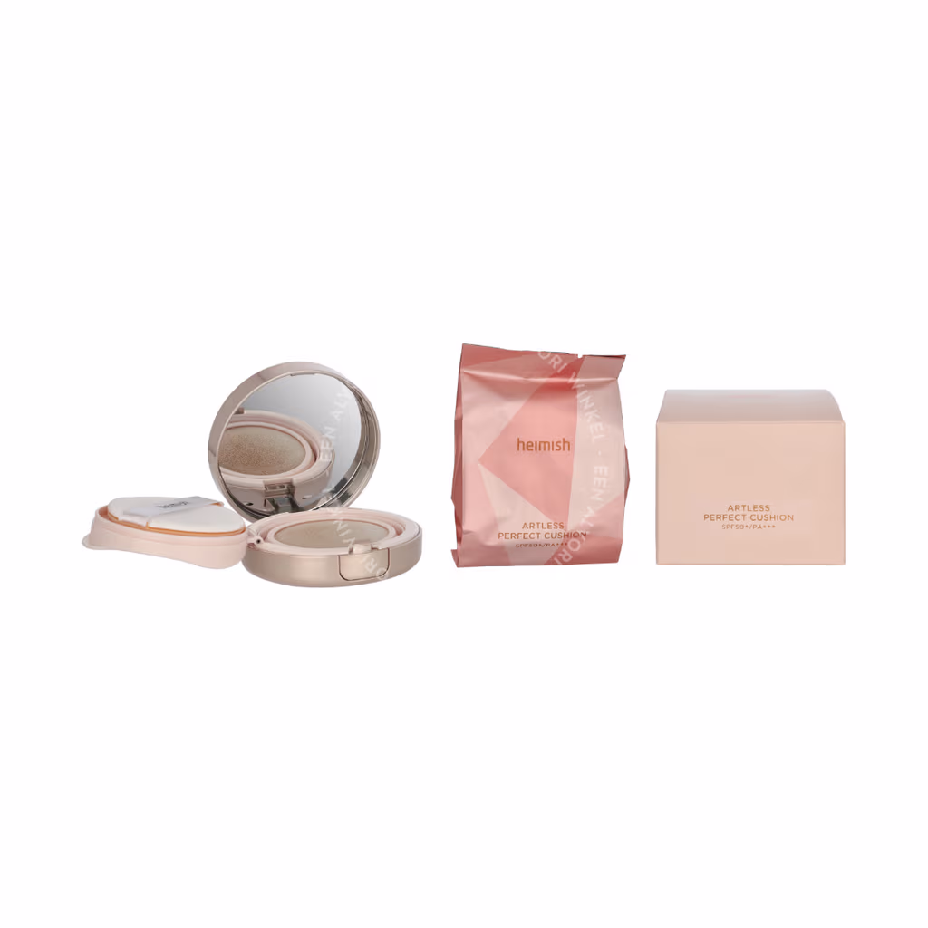 Heimish Heimish Artless Perfect Cushion SPF50+ PA+++ — No.23 Natural Beige - 2 x 13 gr — foto 3