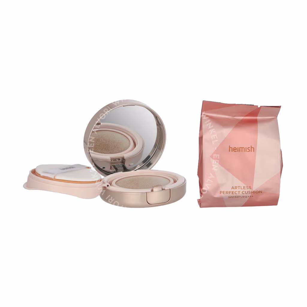 Heimish Heimish Artless Perfect Cushion SPF50+ PA+++ — No.23 Natural Beige - 2 x 13 gr