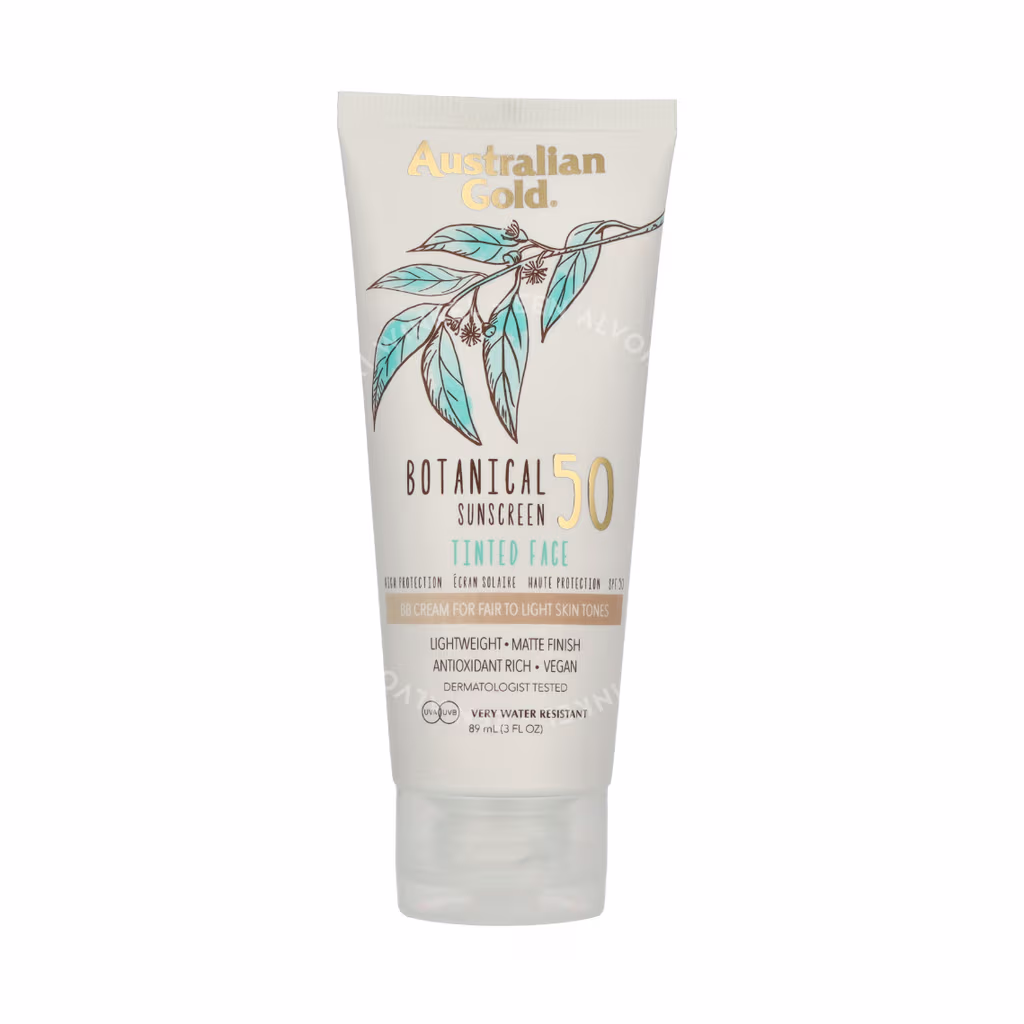 Australian Gold Australian Gold Botanical Sunscreen Tinted Face SPF50 — Fair-Light