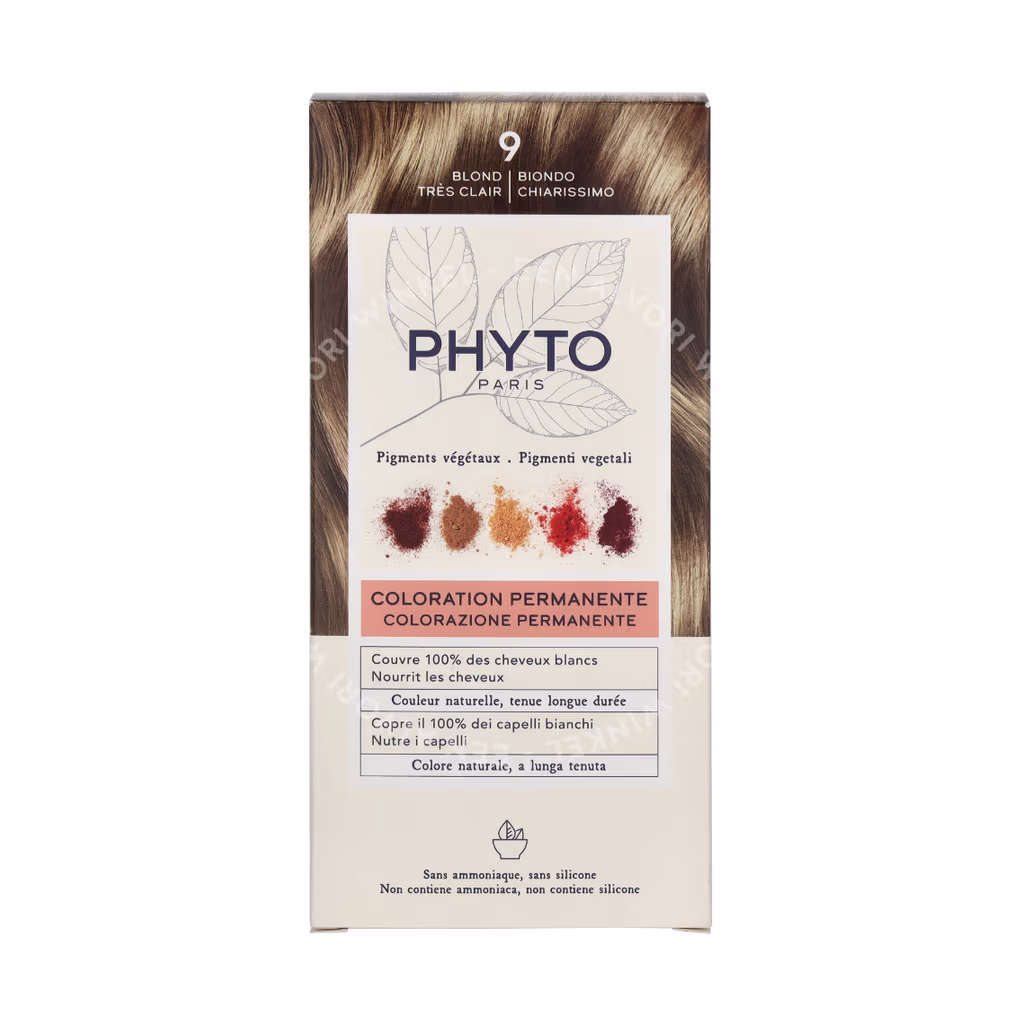 Phyto Phyto Phytocolor Permanent Color — #09 Very Light Blond — foto 2