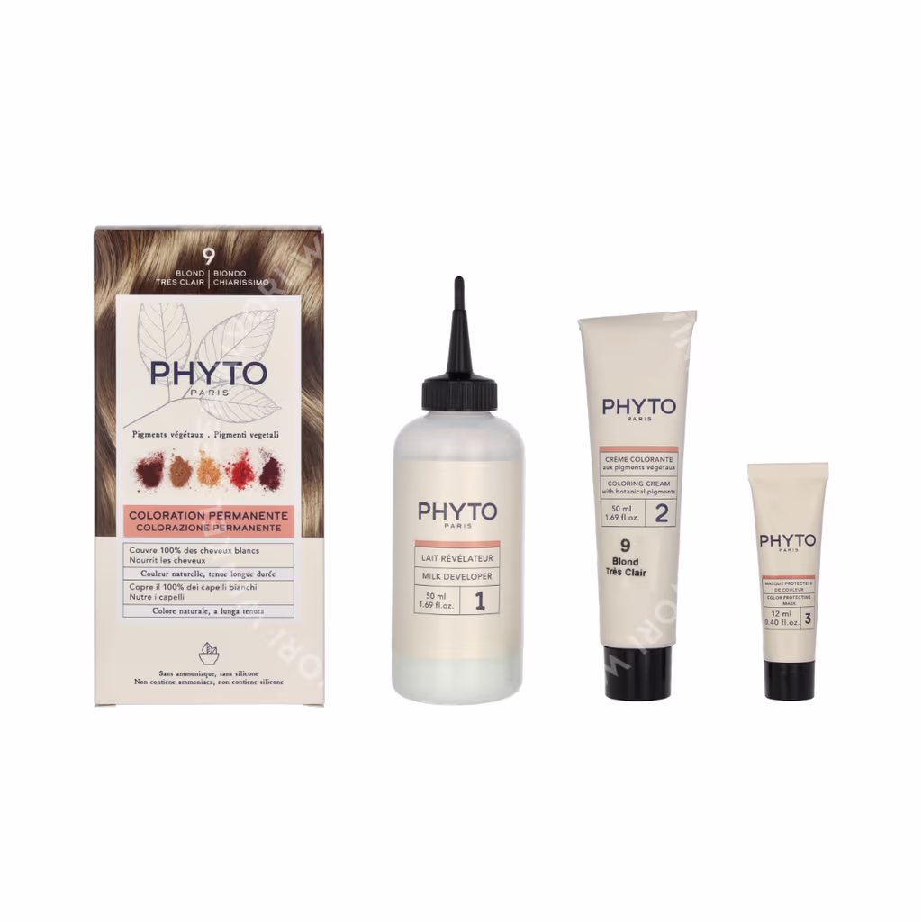 Phyto Phyto Phytocolor Permanent Color — #09 Very Light Blond — foto 3