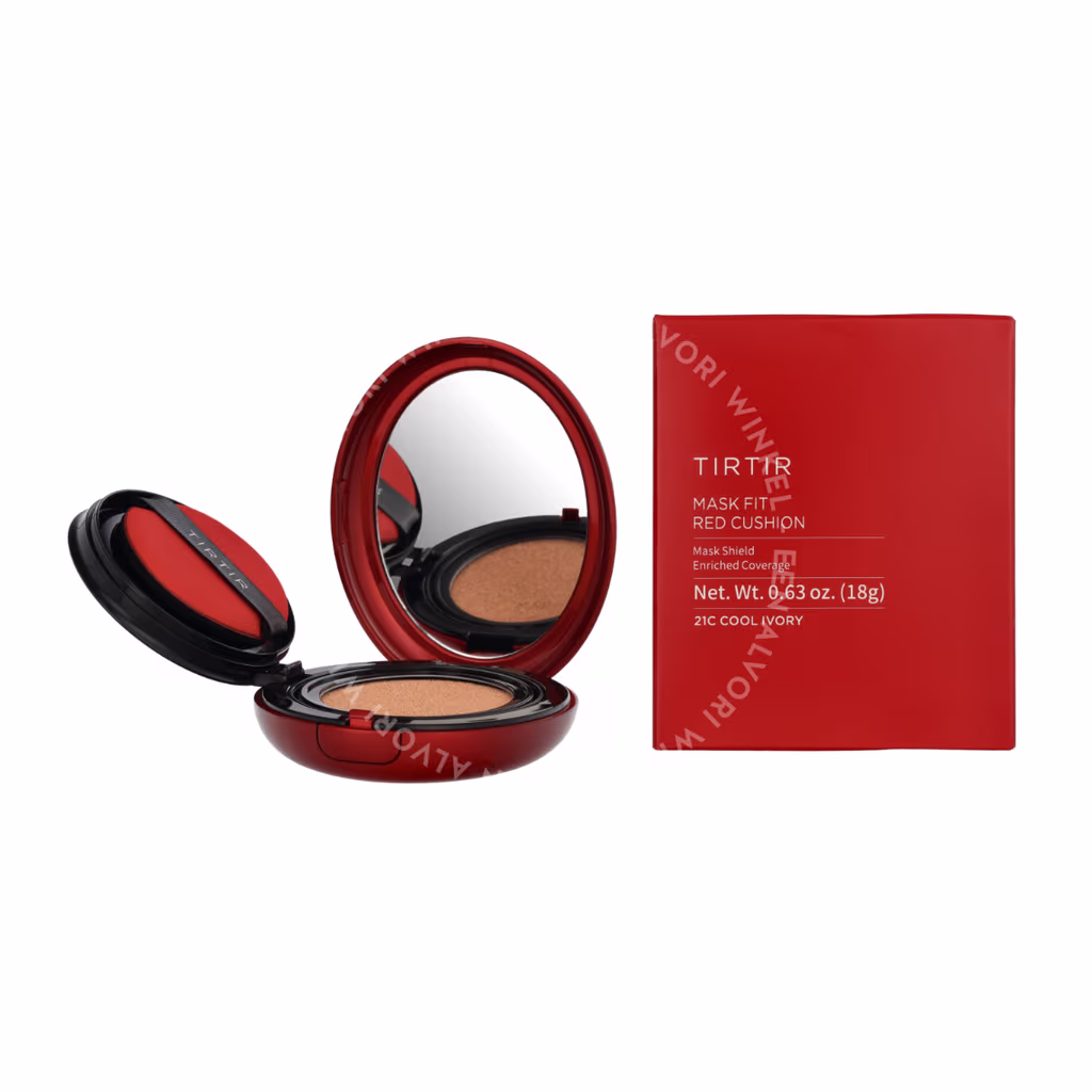 Tirtir Tirtir Mask Fit Red Cushion Foundation SPF40 — #21C Cool Ivory — foto 3