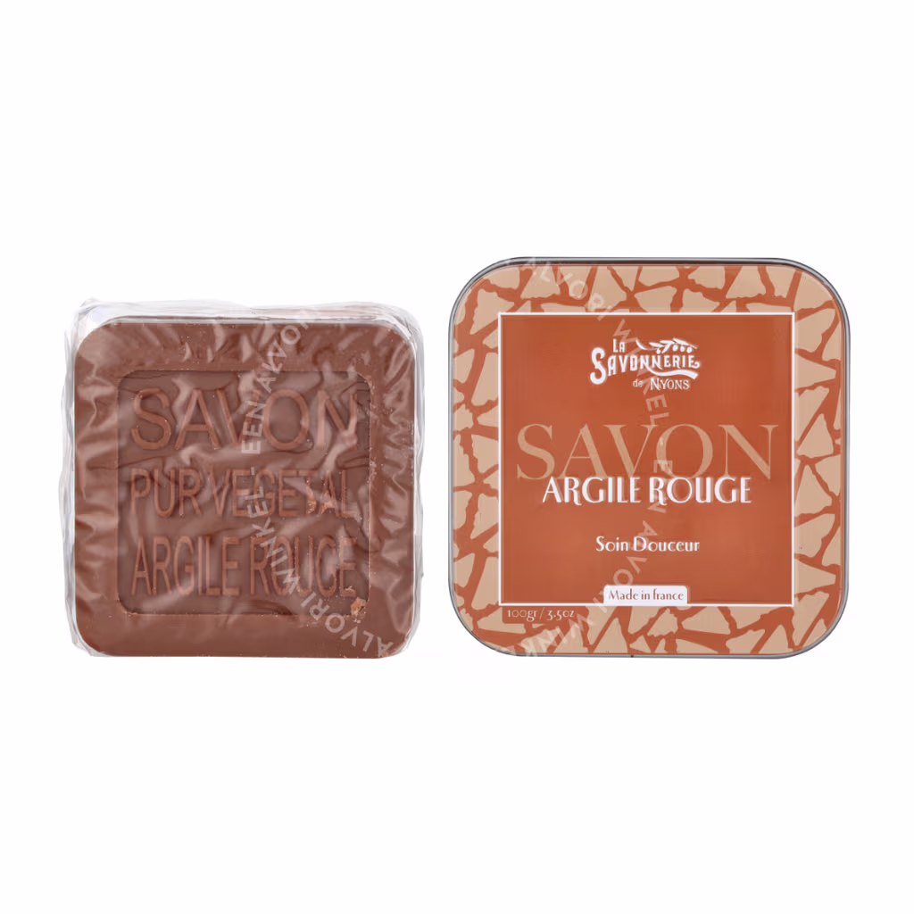 La Savonnerie De Nyons La Savonnerie De Nyons Soap Bar + Metal Box — Red Clay — foto 3