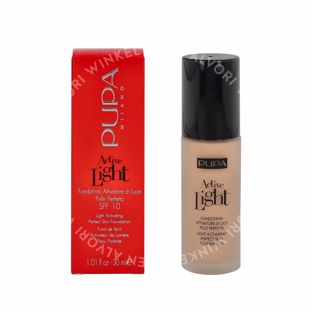 Pupa Milano Pupa Active Light Oil-Free Cream Foundation SPF10 — #020 Nude — foto 3