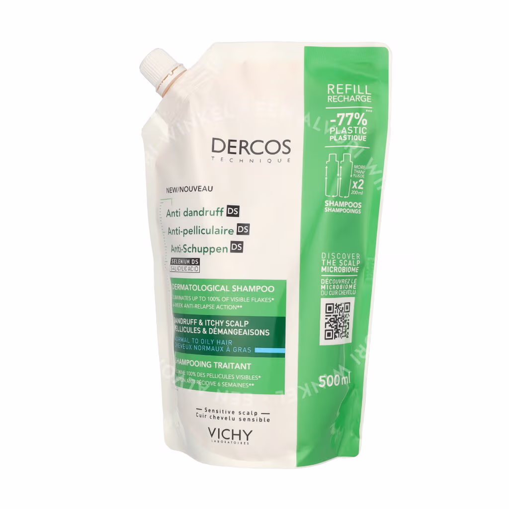 Vichy Vichy Dercos Anti-Dandruff Shampoo Refill — Normal To Oily Hair — foto 2