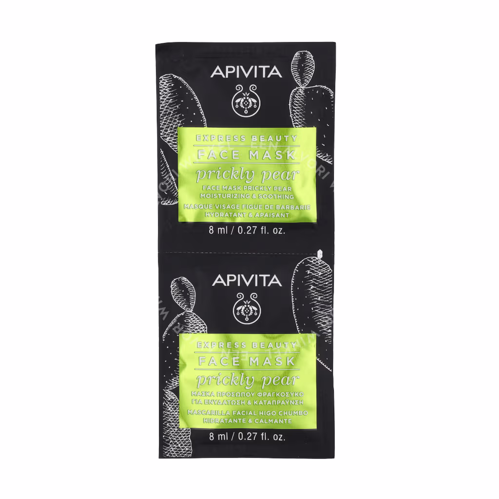 Apivita Apivita Express Beauty Face Mask Set — 2x8ml - Prickley Pear — foto 2