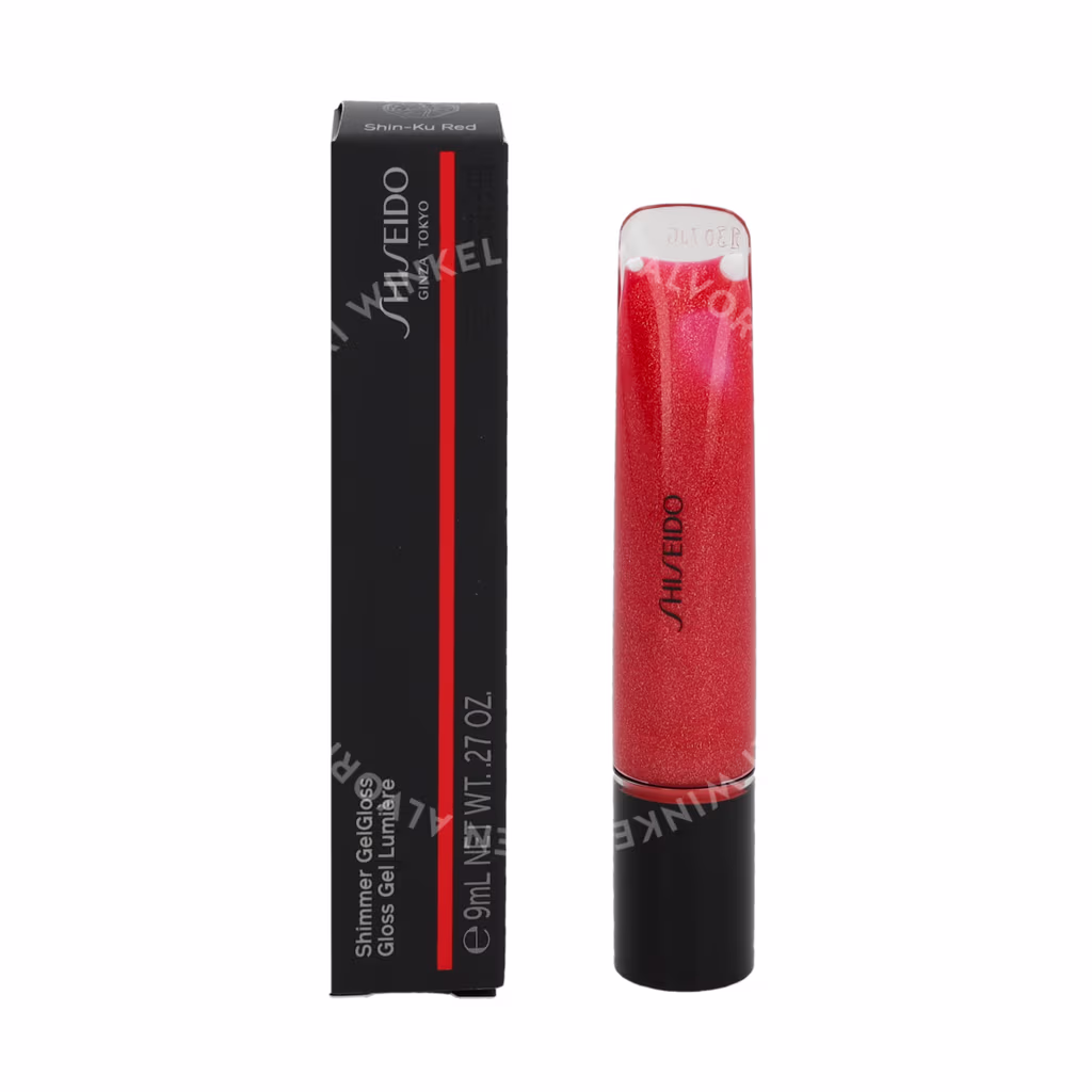 Shiseido Shiseido Shimmer Gel Gloss — #07 Shin-Ku Red — foto 3