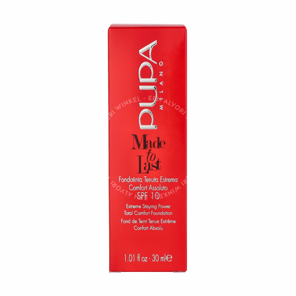 Pupa Milano Pupa Made To Last Total Comfort Foundation SPF10 — #060 Golden Beige — foto 2