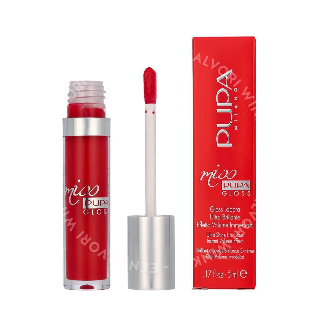Pupa Milano Pupa Miss Pupa Ultra-Shine Lip Gloss — #305 Essential Red — foto 3