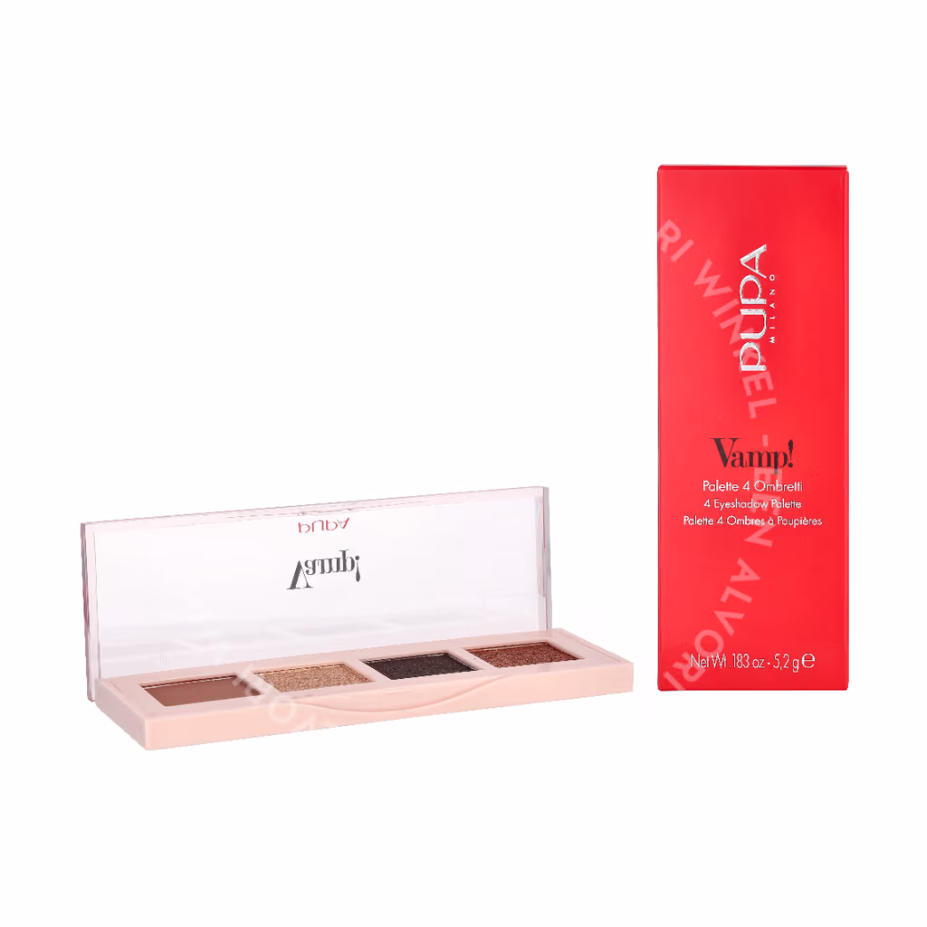 Pupa Milano Pupa Vamp! Palette 4 Ombres — #02 Gold Bronze — foto 3