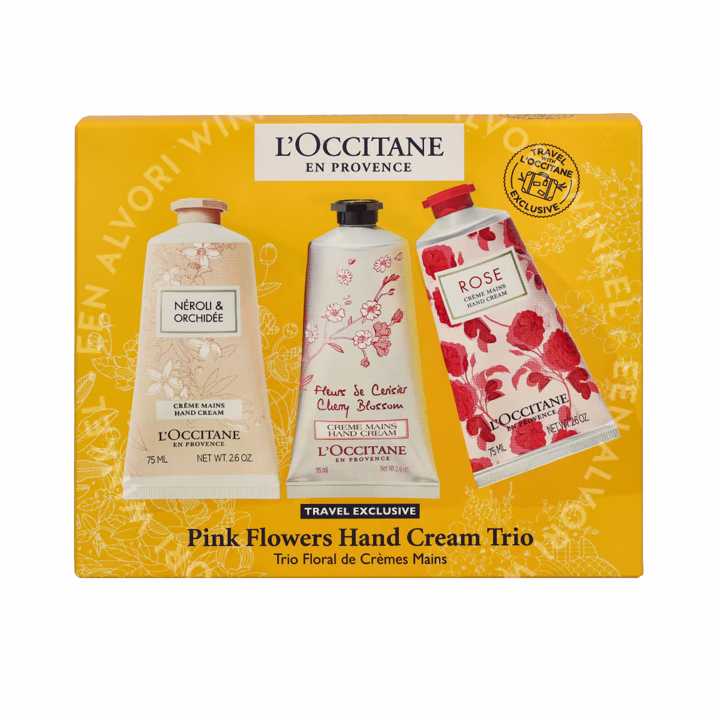 L'Occitane L'Occitane Pink Flowers Hand Cream Trio Set — foto 2