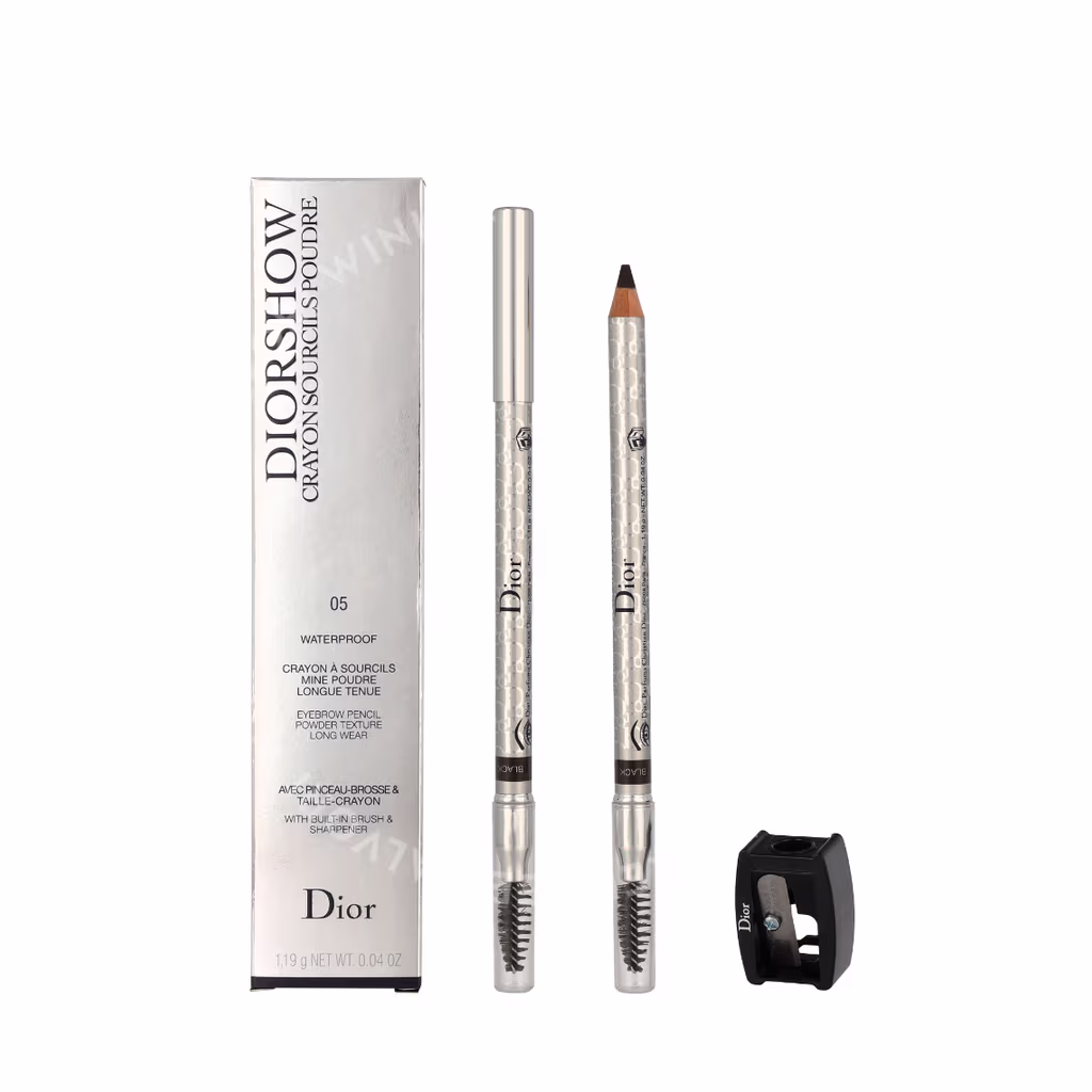Christian Dior Dior Diorshow Crayon Sourcils Poudre WP Eyebrow Pencil — #05 Black — foto 3