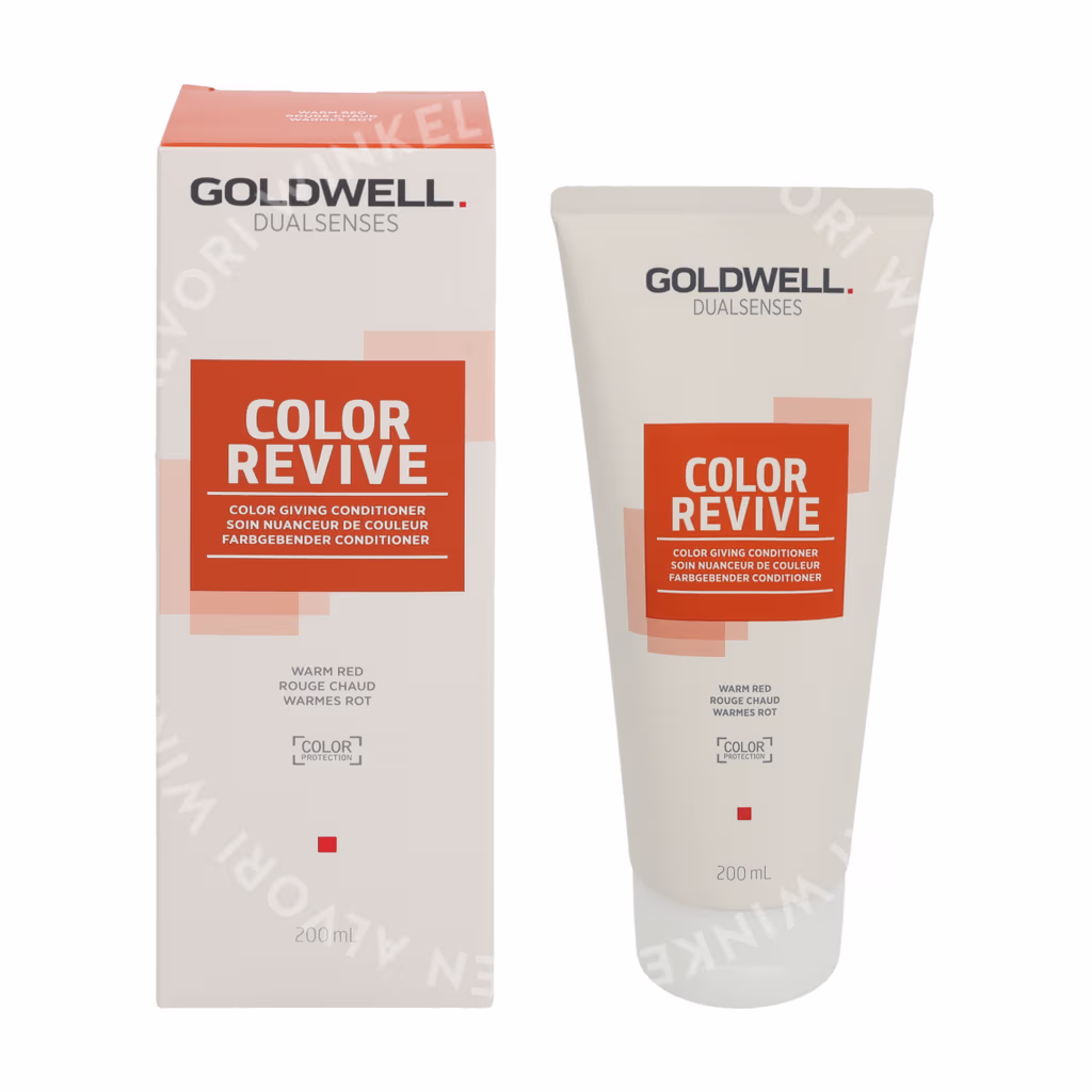 Goldwell Goldwell Dualsenses Color Revive Color Giving Conditioner — Warm Red — foto 3
