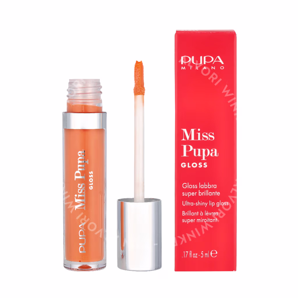 Pupa Milano Pupa Miss Pupa Ultra-Shine Lip Gloss — #201 Tender Apricot — foto 3
