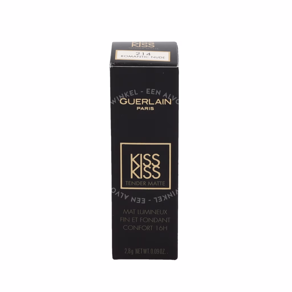 Guerlain Guerlain Kiss Kiss Tender Matte Lipstick — #214 Romantic Nude — foto 2