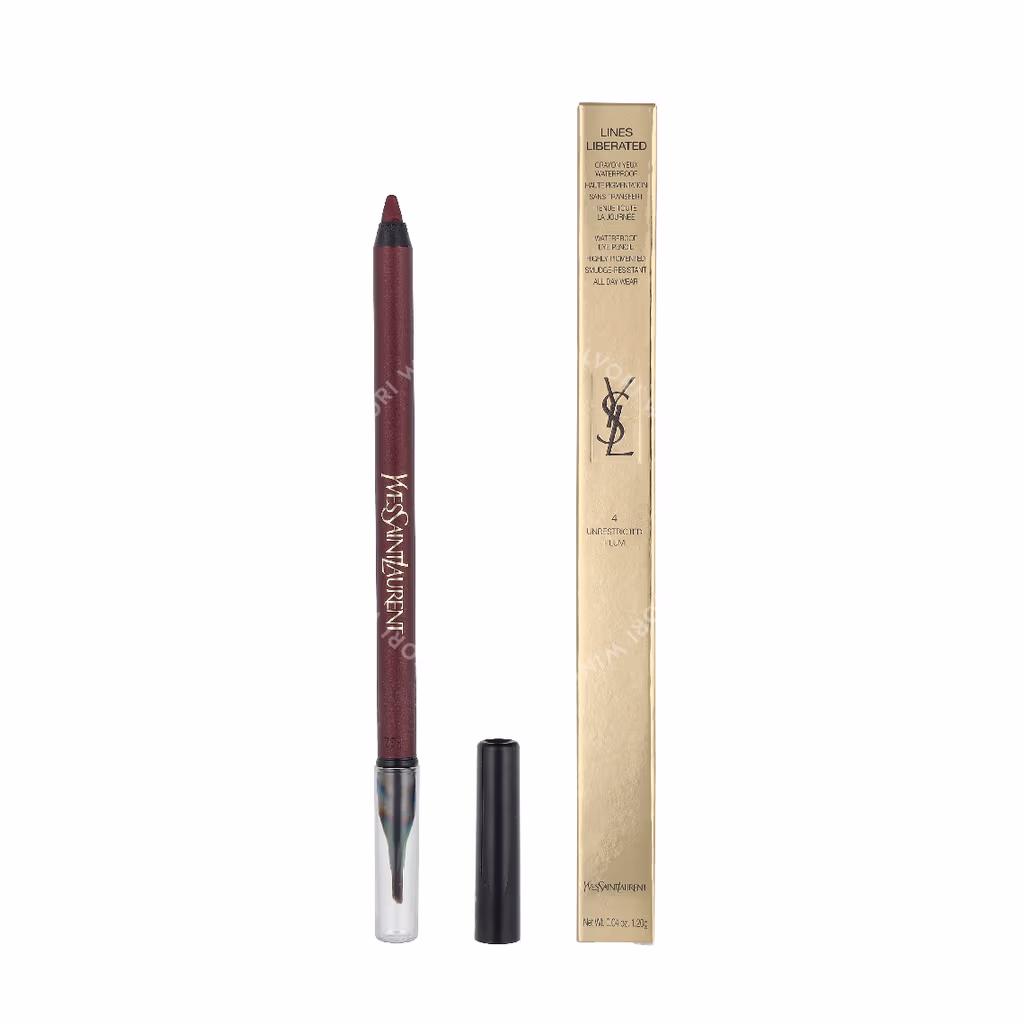 Yves Saint Laurent YSL Lines Liberated Waterproof Eye Pencil — #04 Unrestricted Plum — foto 3