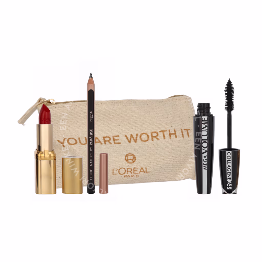 L'Oreal L'Oreal I Am Worth It Red Set