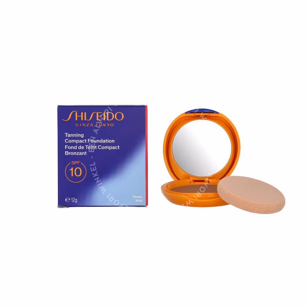 Shiseido Shiseido Tanning Compact Foundation SPF10 — Honey — foto 3