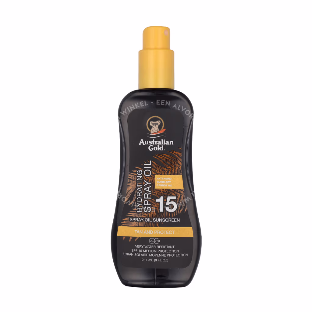 Australian Gold Australian Gold Hydrating Spray Oil Sunscreen SPF15 With Carrot Oil