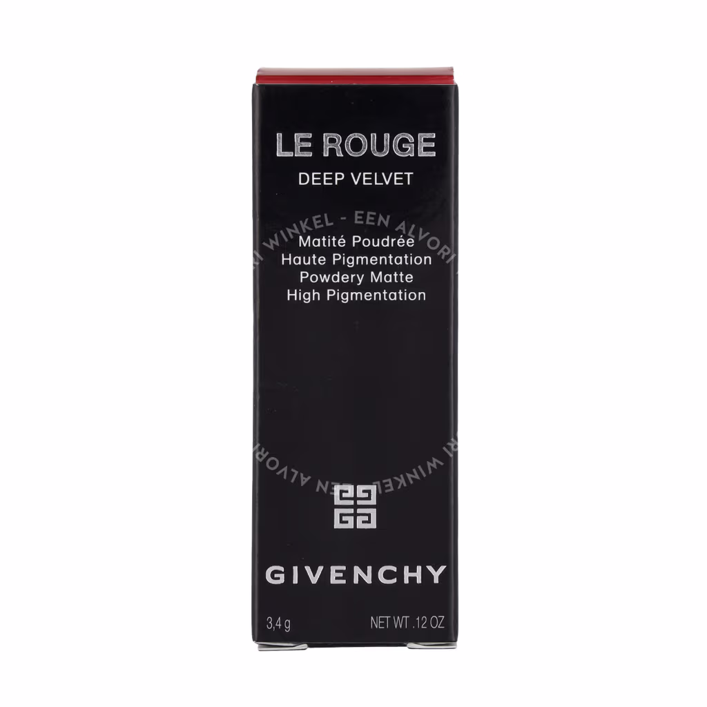 Givenchy Givenchy Le Rouge Deep Velvet Lipstick — #33 Orange Sable — foto 2