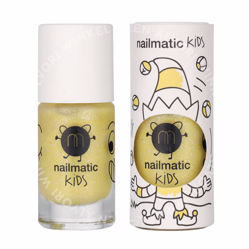Nailmatic Nailmatic Kids Nail Polish — Pearly Yellow Lulu — foto 3