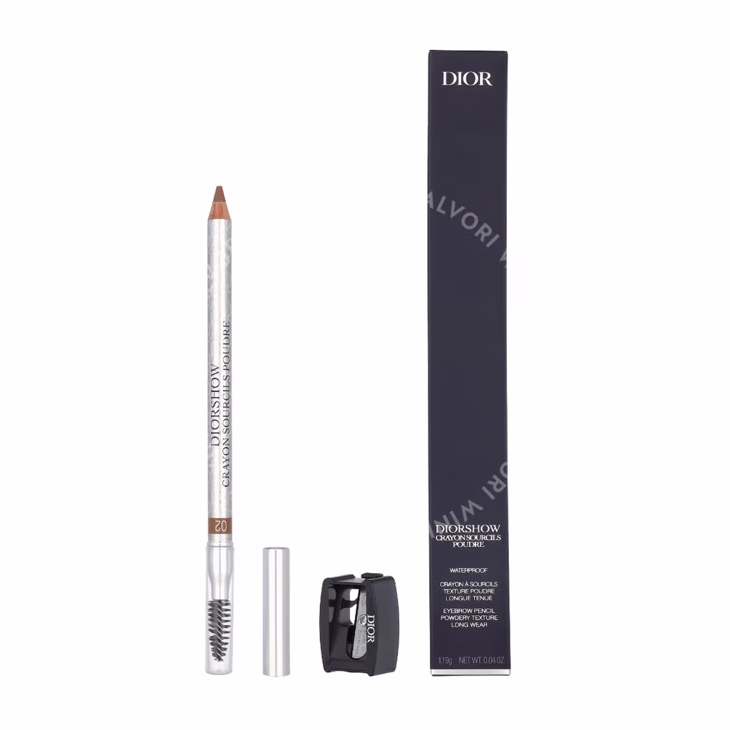 Christian Dior Dior Diorshow Crayon Sourcils Poudre WP Eyebrow Pencil — #002 Chesnut — foto 3