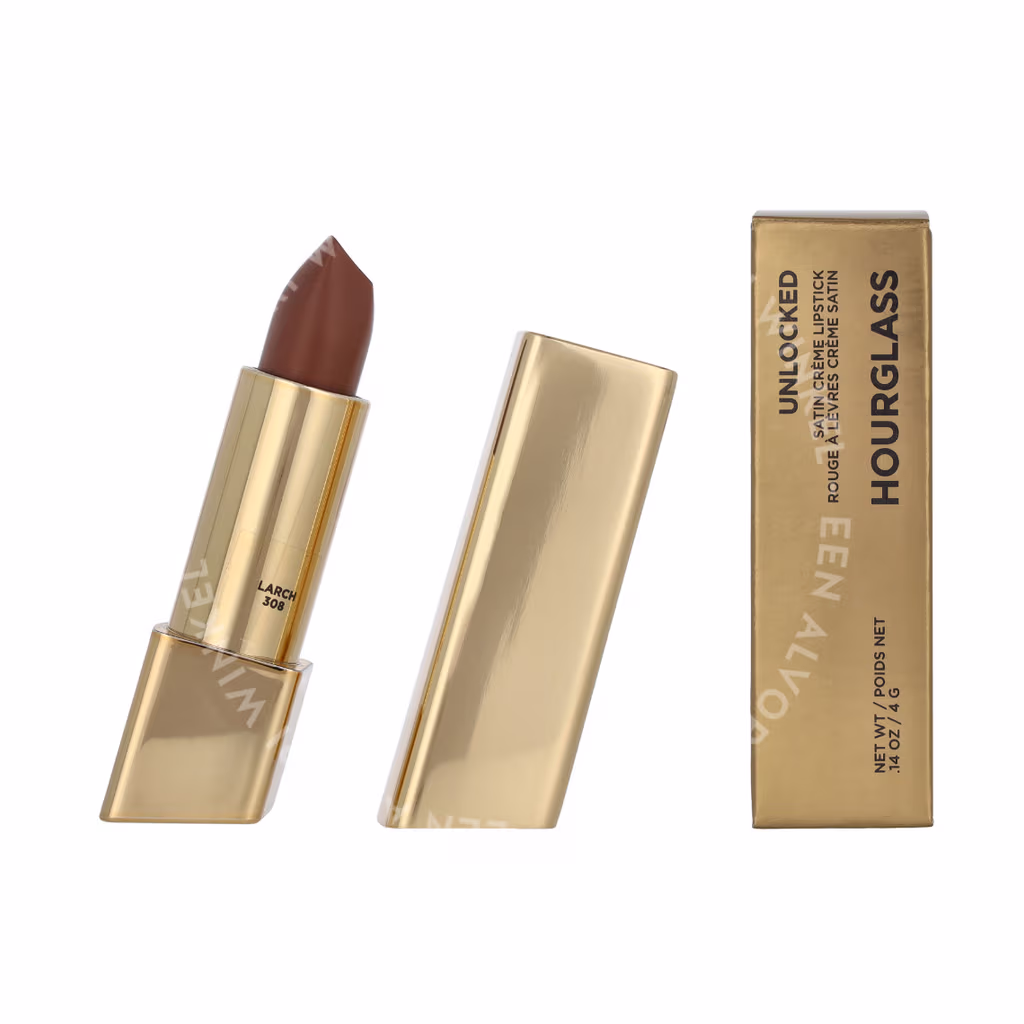 Hourglass Hourglass Unlocked Satin Creme Lipstick — Larch 308 Brown — foto 3